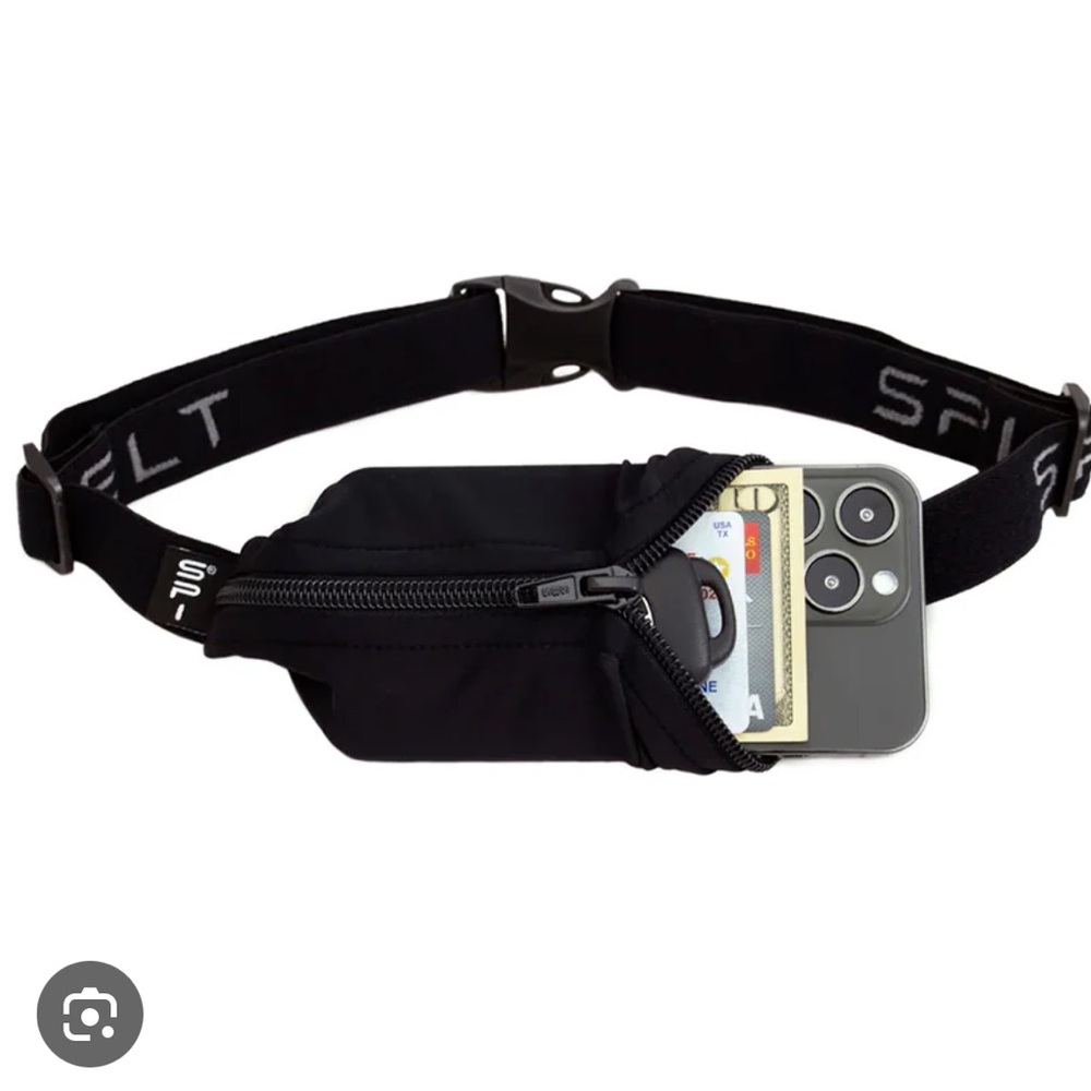 NWOT SPIbelt Black Running Belt Bag